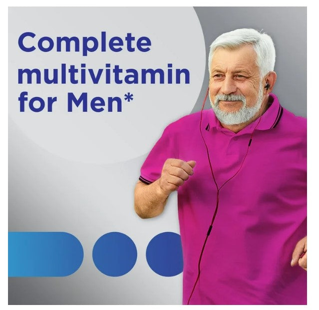 Centrum Silver Mens 50 Plus Multivitamin With Vitamin B & D3, 65 Count